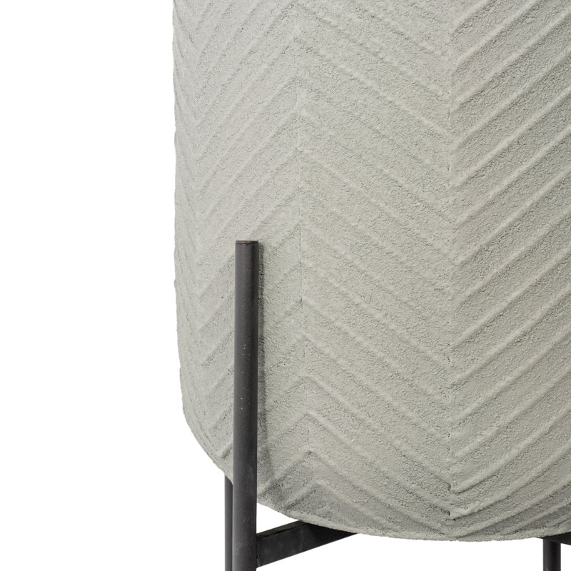 Ginkgo Metal Planter