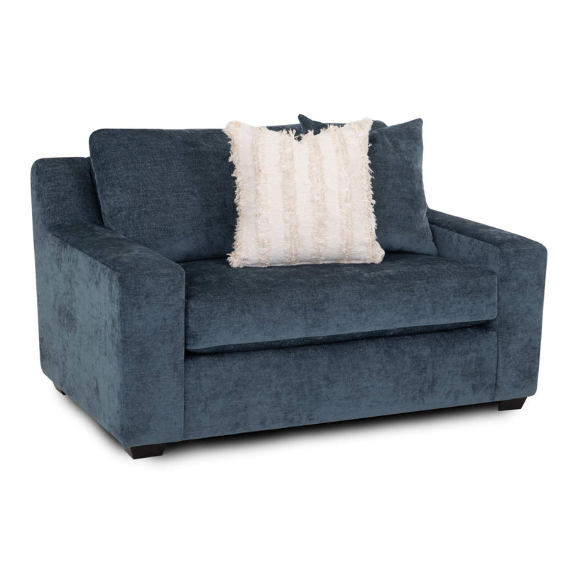 Fauteuil Wilmot Snuggler, Polyester marine