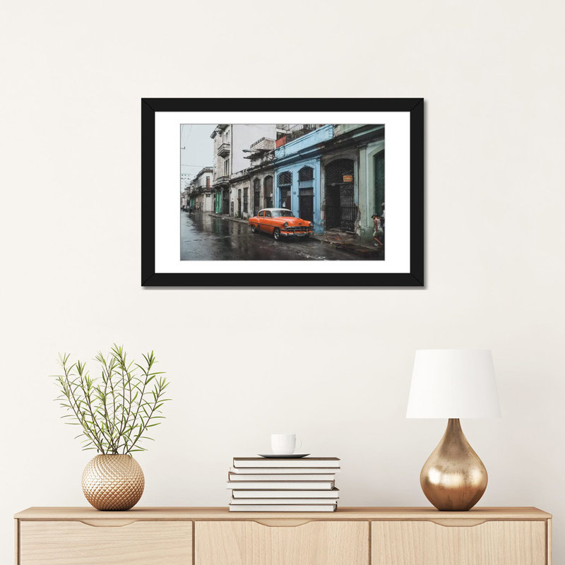 « havane, cuba iii » par luke anthony gram, reproduction d’impression sur toile tendue, H 16 po x l 24 po x P 1 po, Blanc