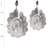 Flower Design Crystal Faceted Ceiling Fan Pull Chains-42482481