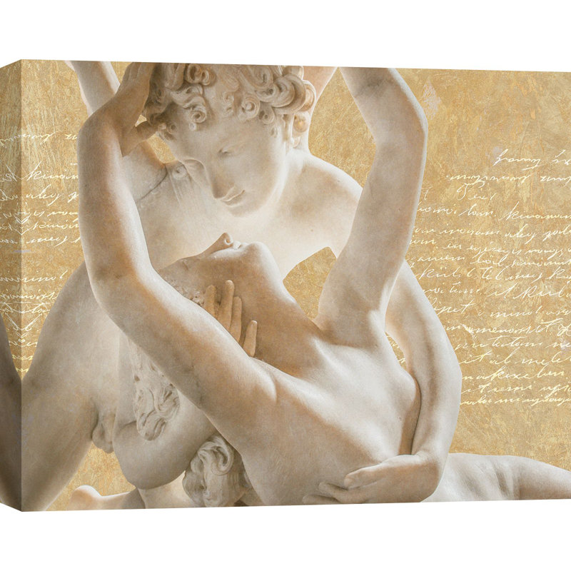3SH6273 Endless Love (Cupid And Psyche) by Steven Hill - Wrapped Canvas Print, 70cm H x 100cm W x 4cm D