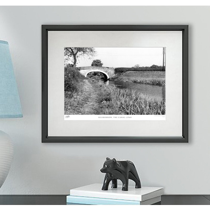 Bilsborrow, The Canal C1960 by Francis Frith - Single Picture Frame Print, 28cm H x 36cm W x 2.3cm D