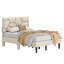 Lit tapissier Platm-1863621597