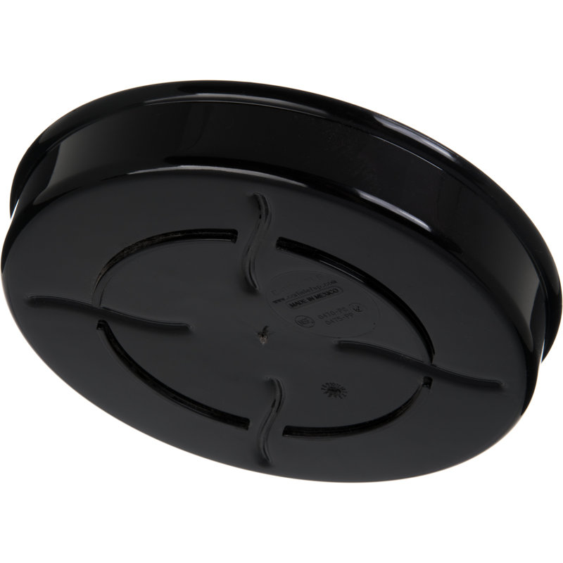 Couvercle de serveur divisé tortilla, Noir