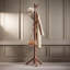 8 - Hook Wooden Coat Stand With Adjustable Height Hallway Entryway Furniture