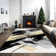 Galaxy Series Abrstract Black/Gray/Ivory/Beige Area Rug