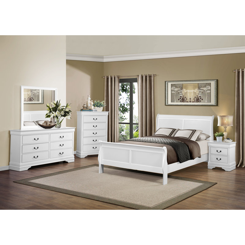 Ensemble de chambre à coucher personnalisable Mayville