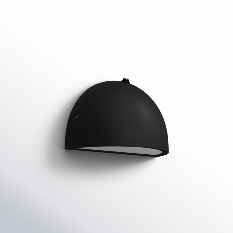 Luther Aluminum LED Wall Light, Black