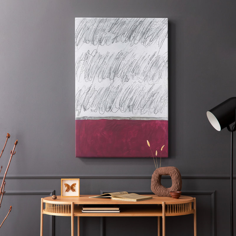 Chroma Tract I -Gallery Wraraped Cavas, H 48 po x l 32 po
