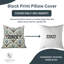 Housse de coussin Fabividine Boho, lombaire floral, printemps automne (Vanshika)-106270226-106270227-106270224