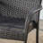 LITTLETON GREY PE WICKER STACKING CHAIR 4PCS-129215159