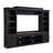 Farmhouse 4-Piece Entertainment Wall Unit Set With Bookshelf For Tvs Up To 70", Walnut TV Stand With Adjustable Shelves, Mid-Century Large Media Console With Wine Rack For Living Room-849740902