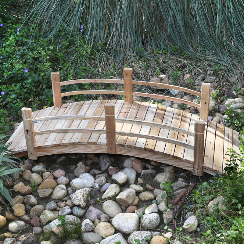 Pont de jardin Thee, H 21,5 po x l 72 po x P 26,25 po