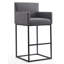 Tabouret de comptoir en cuir Ambre-842983107-840680094