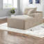 Canapés à compression, chaise longue compacte en velours côtelé compact pour petite maison