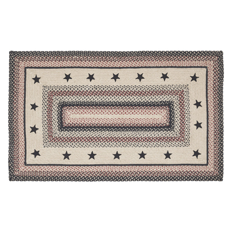 Privett Geometric Indoor Rug, Rectangle 3' x 5'