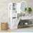 Tall Storage Cabinet with Adjustable Shelves-1464124159