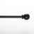 Cleadon 5/8" Ball Adjustable Single Curtain Rod Brown/Silver-931260323-820018791