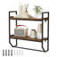 2 Piece Accent Shelf with Towel Bar