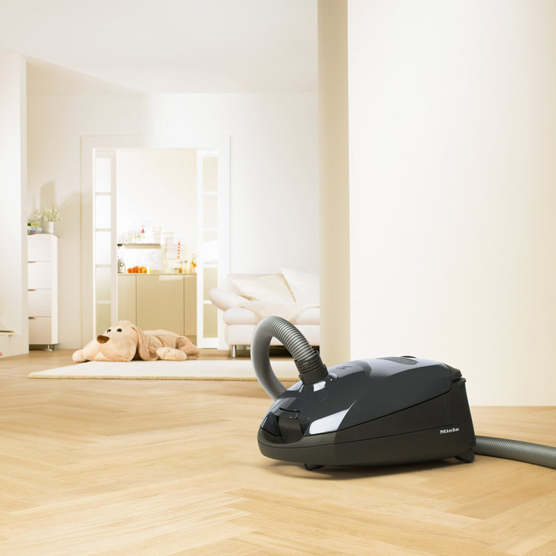 Miele Classic C1 Pure Suction Bagged Canister Vacuum, Graphite Grey