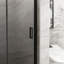 Panneau de douche pivotant en verre trempé pliable de 1/4 po x 72 po Goodyo-113931009