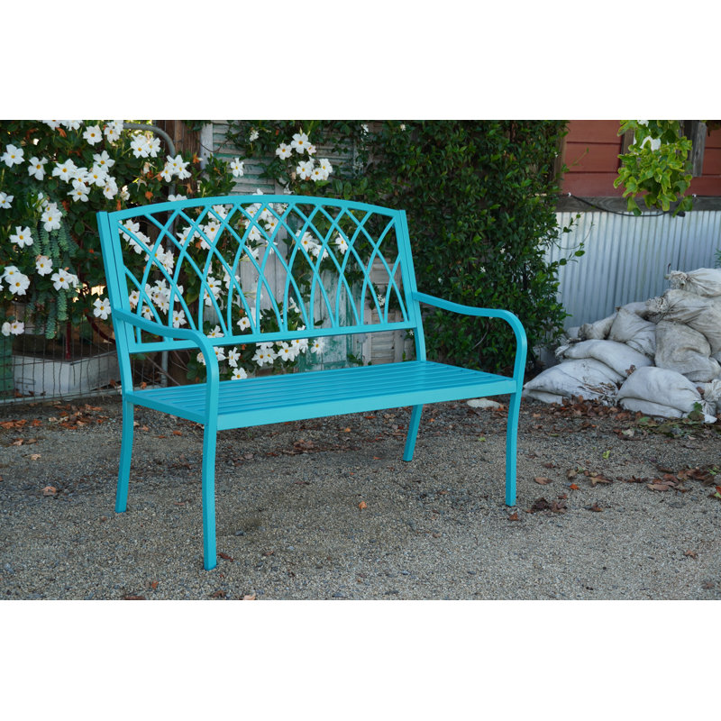 Banc de jardin en aluminium