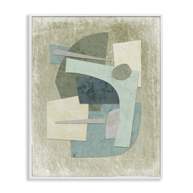  «Layered Neutral Arrangement», art de la giclée encadrée par Suzanne Nicoll, H 14 po x l 11 po