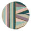 Hand Tufted Area Rug in Pink/Green-724474341