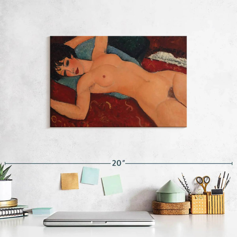 Nu Couche, 8" H x 12" W