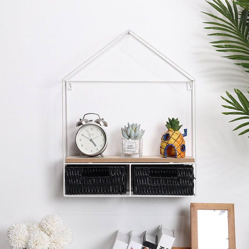 Rona Accent Shelf, White