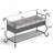 Shoe Rack Bench For Entryway, Industrial Bench, Rustic Shoe Rack