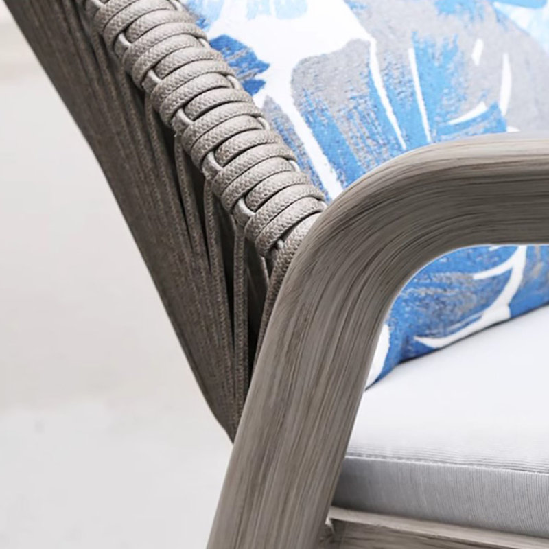 Chaise berçante simple simple et moderne, Gris