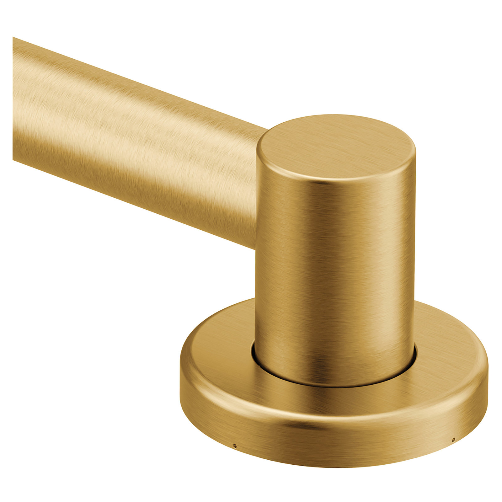 Align Grab Bar, 3.25" H x 12" W x 1.25" D, Brushed Gold