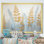 «Blue and Golden Ferns Breeze Symphony», reproduction sur toile
