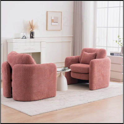 Chaise de salle à manger ronde d'angle moderne - une option de siège unique élégante parfaite pour rehausser l'ambiance des espaces modernes