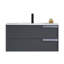 Meuble-lavabo mural simple 36 po avec lavabo-49785972