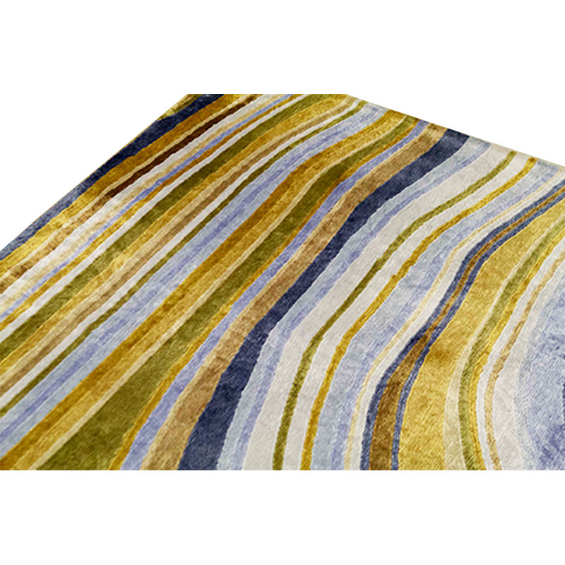 Tapis multicolore de haute qualité noué à la main