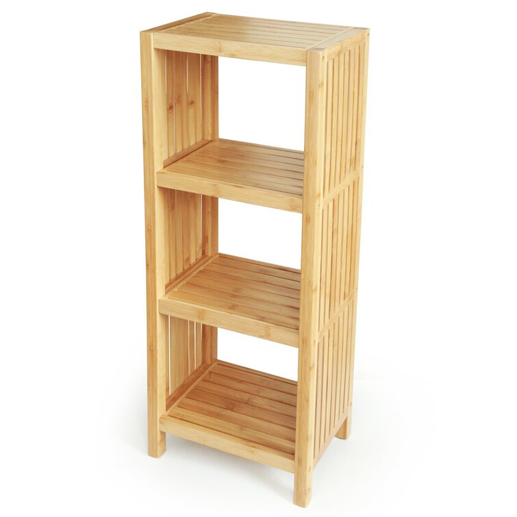 11.22'' W Solid Wood Shelving Unit