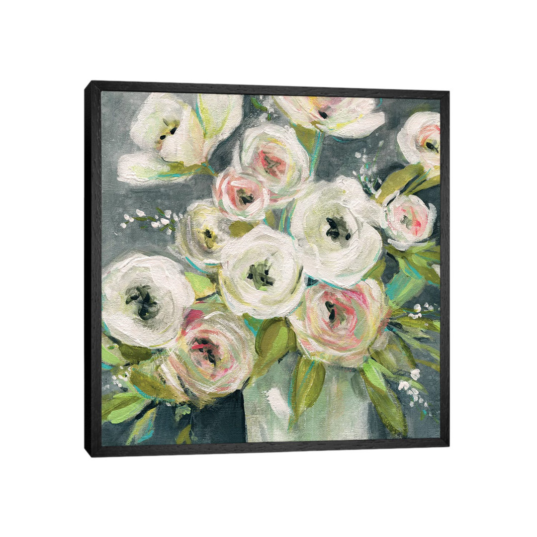 Summer Ranunculus by Carol Robinson - Painting Print on Canvas