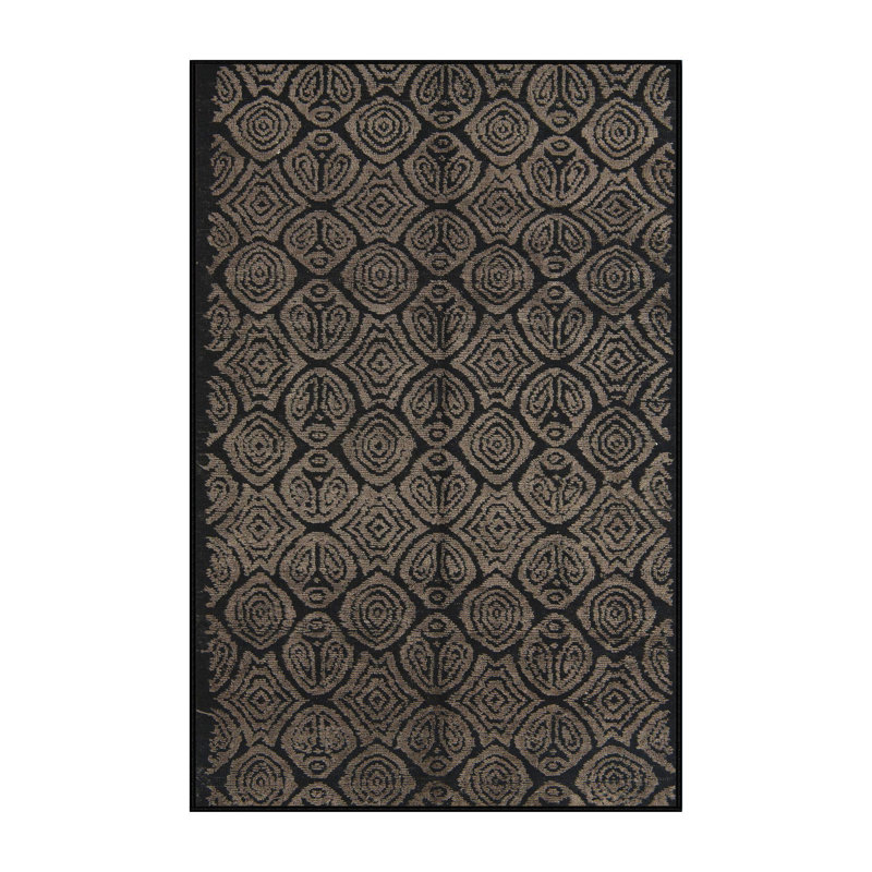 Tapis abstrait abstrait moderne, Rectangle 8 pi x 12 pi