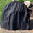 Hamm Black Firewood Log Rack Hoop Cover with PVC Backing - 24"-428936313