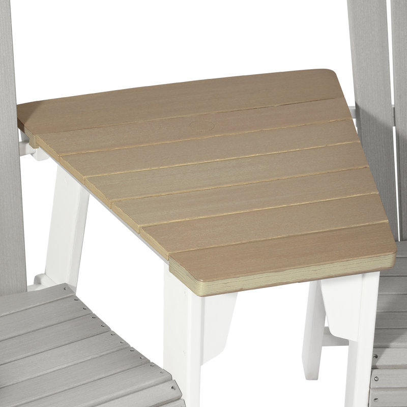 Adirondack Connecting Wedge Table, Beige