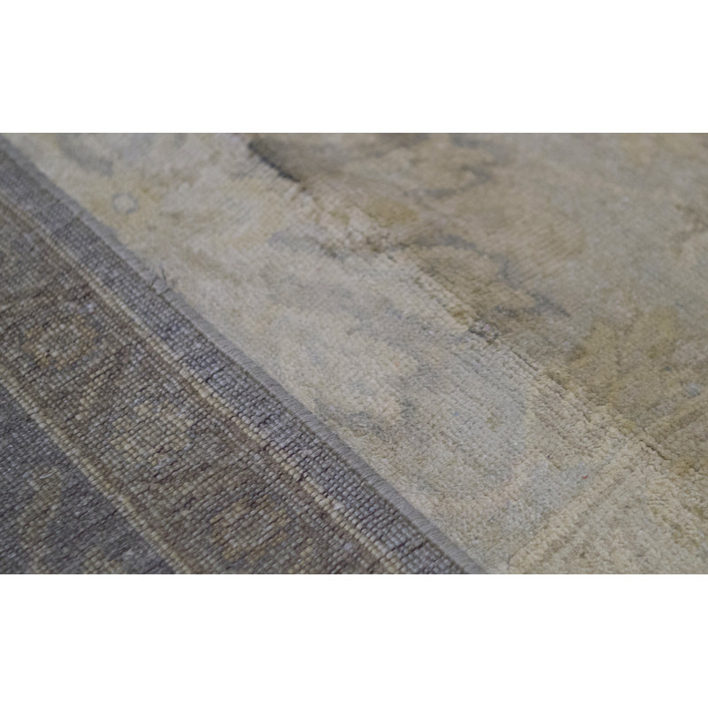 Hand-Knotted High-Quality Blue and Black Area Rug