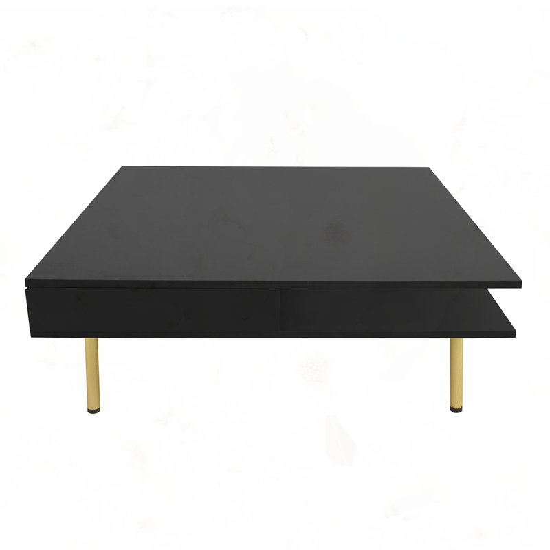 Table basse Exquise, Noir