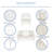 Cecilton 4 Piece Rattan Sofa Seating Group -27165458-23609067