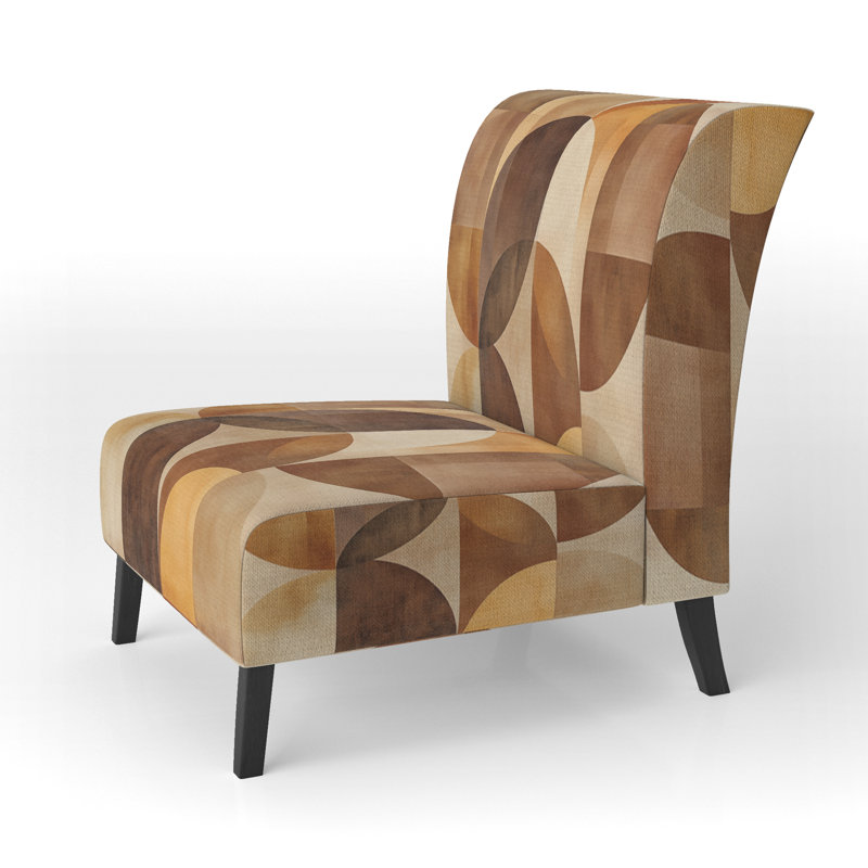 Fauteuil de chambre Abstract Shapes, Slipper Armless