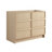 42" Freestanding Bathroom Vanity & 2 Soft-Close Cabinet Doors, Plywood, Dune Oak -Excluding Sink