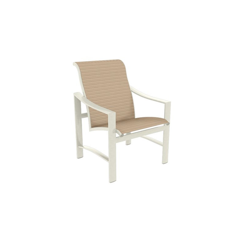 Kenzo Outdoor Dining Armchair, Mia II, Parchment