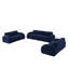 Ensemble de canapé confortable, siège profond, tissu de velours doux, fond en éponge haute densité 32D, aucun assemblage requis, ensemble de canapé moderne pour le salon-820972332