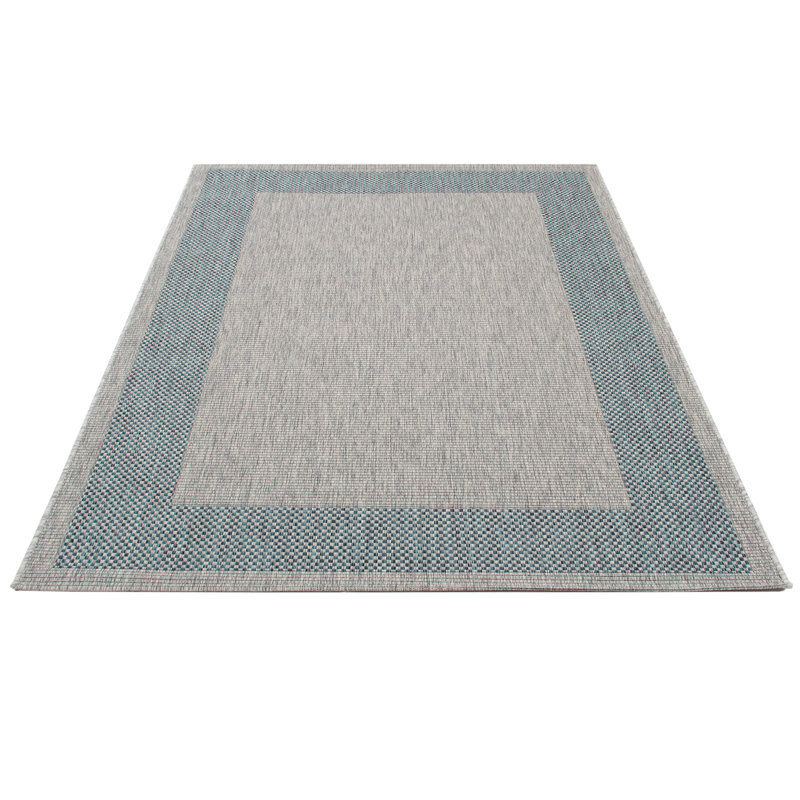 Decoste Abstract Hand Woven Indoor / Outdoor Area Rug, Rectangle 160 x 230cm